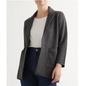 Quince 100% Cotton Knit Blazer - Size M